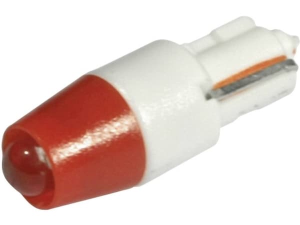 CML 1511A35UR3 LED-signallampe Rød W2 x 4,6d 24 V/DC, 24 V/AC 230 mcd