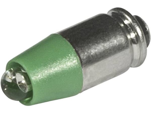CML 1512535UG3 LED-signallampe Grøn T1 3/4 MG 24 V/DC, 24 V/AC 2100 mcd