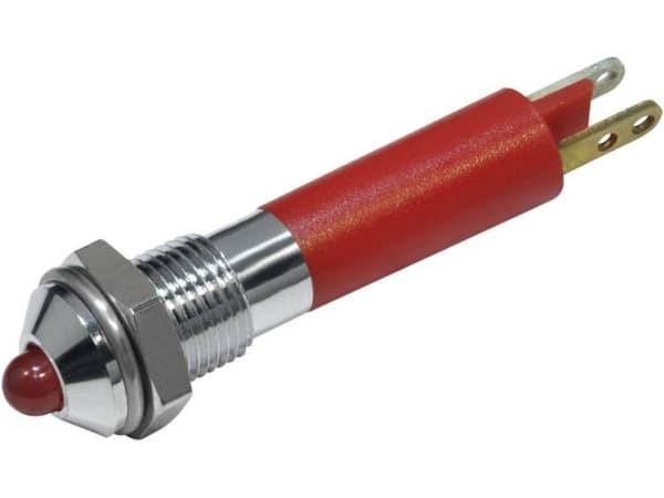 CML 19020253 LED-signallampe Rød 12 V/DC 13 mcd