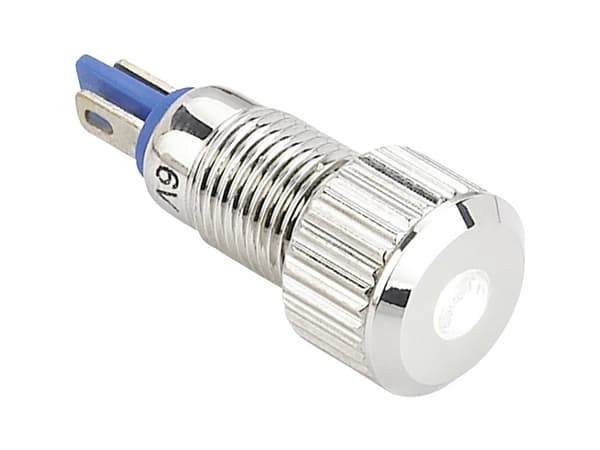 TRU COMPONENTS GQ8F-D/W/24V/N LED-merkkivalo Hvid 24 V/DC, 24 V/AC GQ10F-D/W/ 24V/N