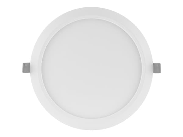 LEDVANCE DOWNLIGHT SLIM - Wall/ceiling recessed lamp - LED - 6 W - varmt hvitt lys - 3000 K - rund - hvit Hvit