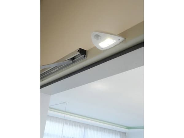 Müller-Licht Navalux 27700033 LED-nattljus med rörelsesensor Triangle LED (RGB) Neutralvit Vit Vit