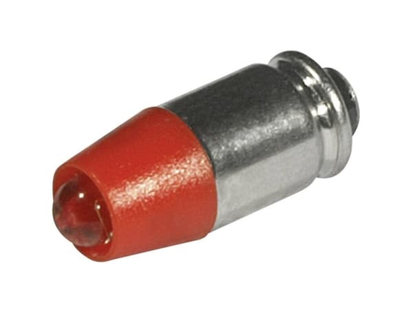 CML 1512535UR3 LED-signallampe Rød T1 3/4 MG 24 V/DC, 24 V/AC 330 mcd