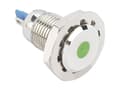 Pikkukuva 4 / 4: TRU COMPONENTS 149493 LED-merkkivalo Vihreä 12 V/DC, 12 V/AC GQ12F-D/G/12V/N