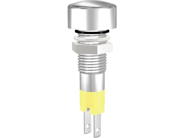 Merkkivalo Construct SMLD 08112 LED-merkkivalo Keltainen 12 V/DC 18 mA SMLD 08112