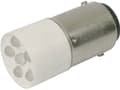 Miniatyrbild 1 av 3: CML LED-signallampa BA15d Cool white 24 V/DC, 24 V/AC 1200 mcd