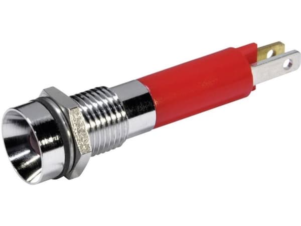 CML 19050253 LED-signallampe Rød 12 V/DC 80 mcd