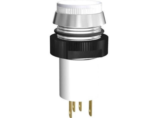 Signal Construct SKCE16214 750/2100 mcd LED-flerfarvet signallampe Rød, Grøn 24 V/DC 750 mcd, 2100 mcd