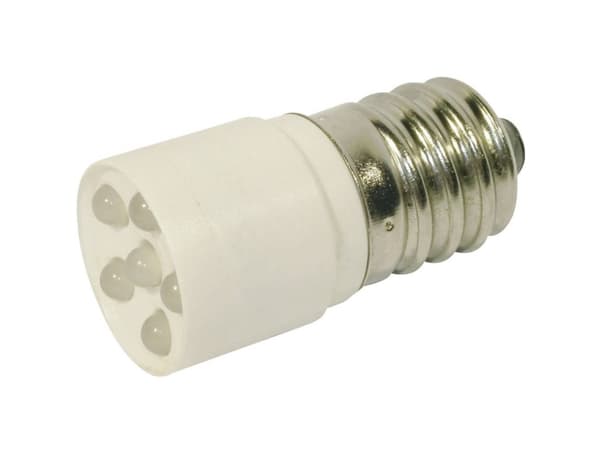 CML 1864635W3D LED-signallampe Kølig hvid E14 24 V/DC, 24 V/AC 1200 mcd