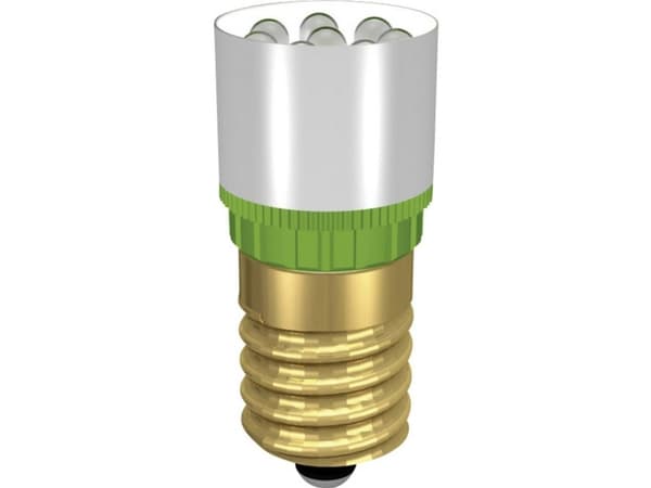 Signal Construct LED-merkkivalaisin E14 Valkoinen 24 V/DC, 24 V/AC 13000 mcd MCRE148364