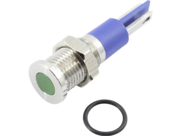 TRU COMPONENTS 1605970 LED-signallampe Grøn 24 V DC/AC 200 mcd