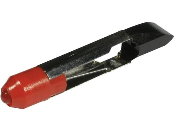 CML 1507535R3 LED-signallampe Rød T 6.8 24 V/DC, 24 V/AC 400 mcd