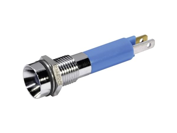 CML 19050357 LED-signallampe Blå 24 V/DC 60 mcd