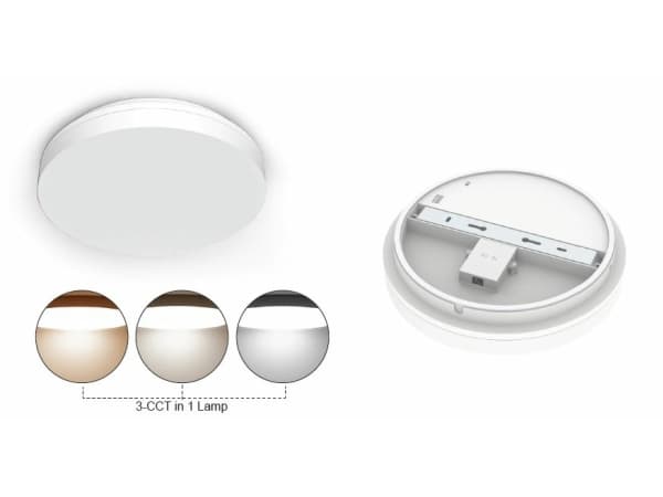 Synergy 21 LED rundt lys Theia IP54 18W dim