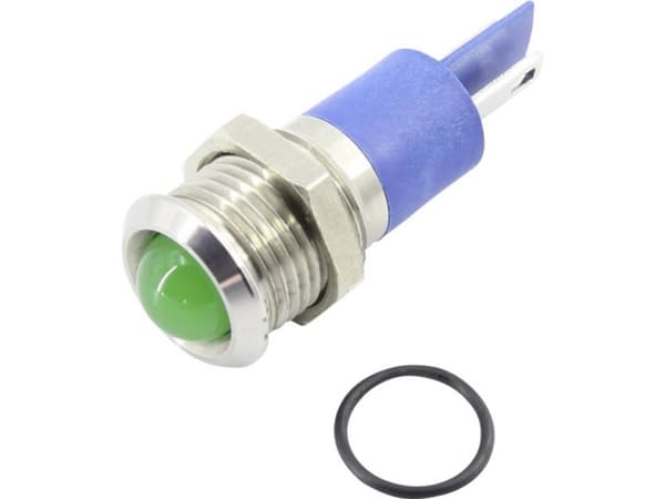 TRU COMPONENTS 1605978 LED-signallampe Grøn 24 V DC/AC 150 mcd