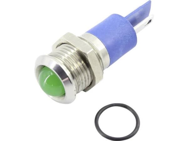 TRU COMPONENTS 1605978 LED-signallampe Grøn 24 V DC/AC 150 mcd