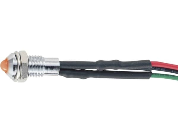 TRU COMPONENTS 1571921 LED-flerfarvet signallampe Rød, Grøn 12 V/DC