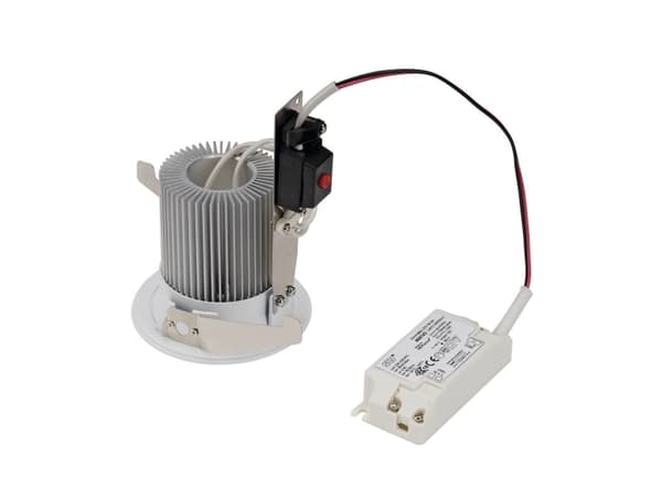 SLV 161291, Gjuten aluminium, IP44, II, 16 W, Vit, 40000 h