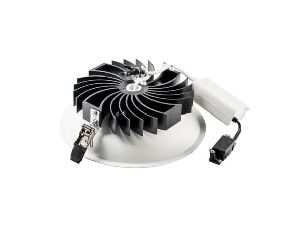 SLV 117311, Gjuten aluminium, II, 26 W, Vit, 30000 h, 120°
