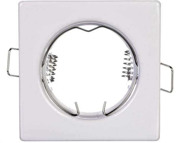 GTV Spotlight PARMA PLATE IP20 hvit firkant (OP-PAST2-10)