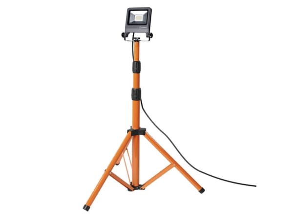 LEDVANCE Kolmijalka, 20 W, LED, 2,6 kg, IP65, Grå, Fritstående arbejdslys
