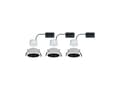 Miniatyrbild 5 av 5: Paulmann 93402 PAULMANN Infällda lampor 3 st LED (RGB) 6 W Vit, svart