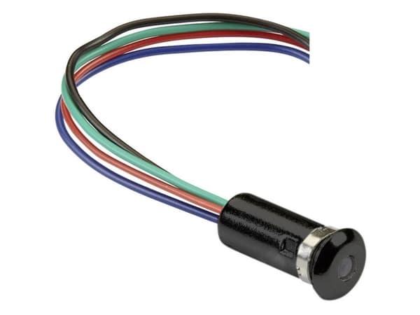 Mentor LED-signaalilamppu RGB 2 V, 3,5 V, 3,5 V 20 mA, 20 mA, 20 mA, 20 mA