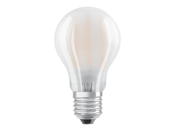 OSRAM STAR CLASSIC A - LED-glödlampa med filament - form: A60 - glaserad finish - E27 - 4 W (motsvarande 40 W) - klass E - varmt vitt ljus - 2700 K