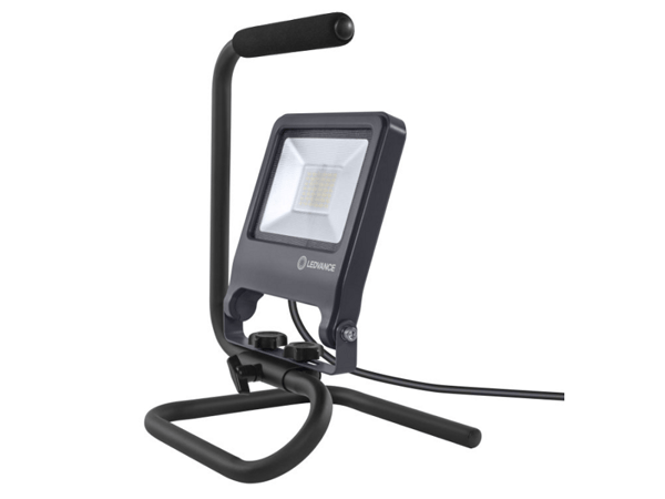 LEDVANCE 4058075213852, 30 W, 1,29 kg, IP65, tummanharmaa, tulvatyövalo