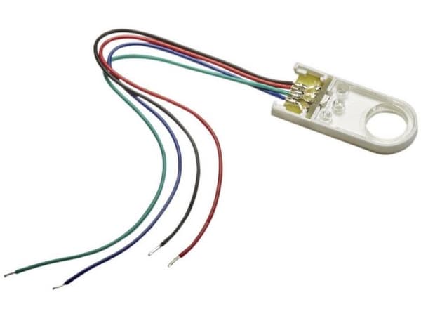Mentor 2661.1005 Ringljus RGB 2,1 V, 3,1 V, 3,1 V 20 mA, 20 mA, 20 mA, 20 mA