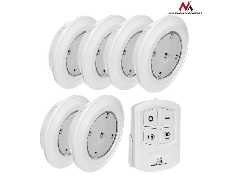 MACLEAN MCE165 Maclean MCE165 Remote Control 6 LED light With 3xAAA battery pilot
