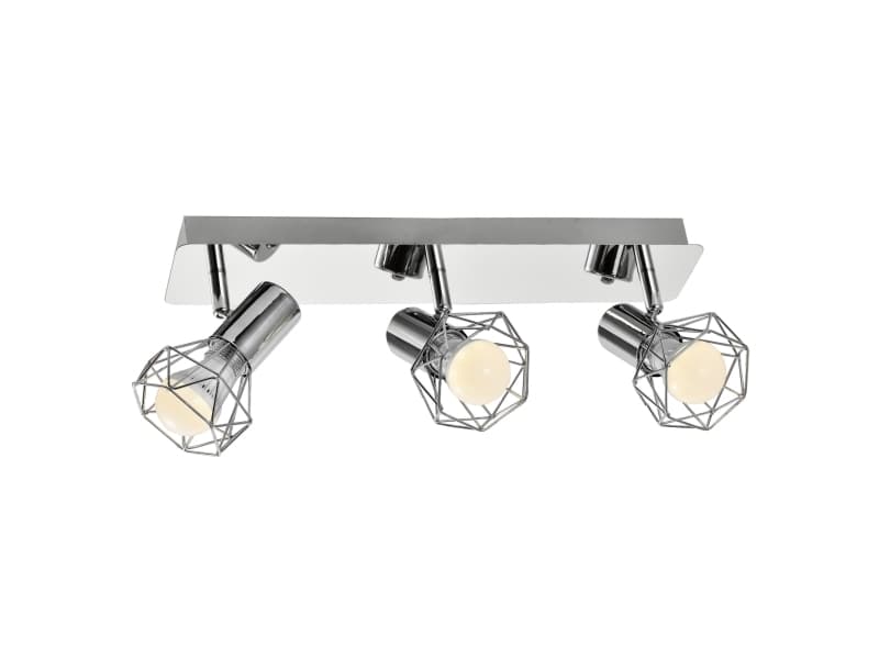 Activejet AJE-BLANKA 3P, 3 lampor, E14, IP20, Silver