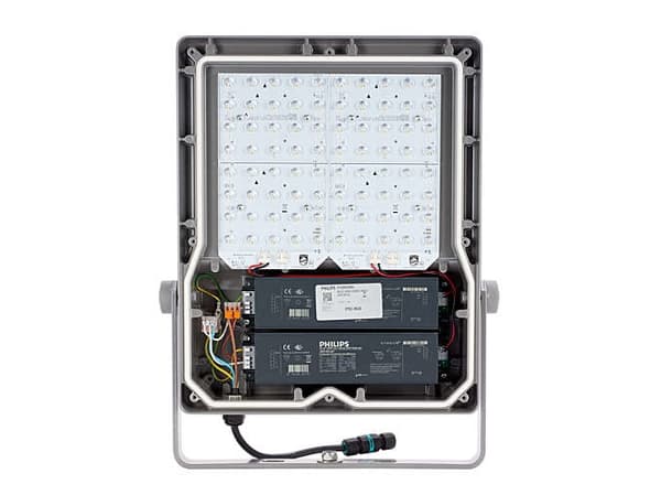 Philips BVP130 LED210-4S/740 A, Grå, IP66, Akrylonitril styren-akrylat (ASA), Aluminium, Polymetylmetakrylat (PMMA), I, IK08, 0,2 m