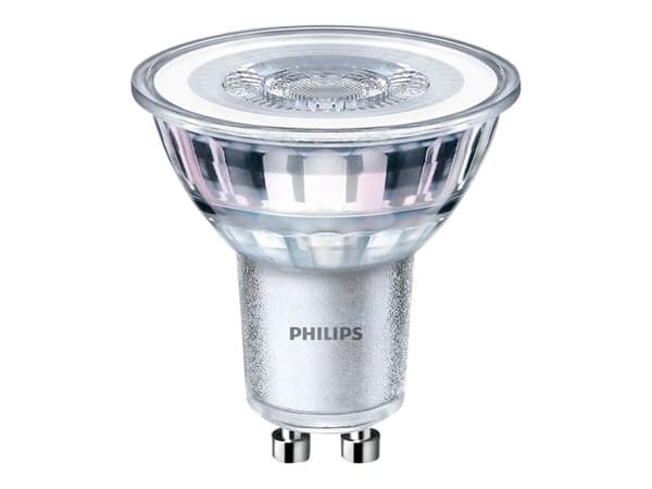 Philips CorePro LEDspot MV - LED-spotlight - GU10 - 4.6 W (motsvarande 50 W) - klass F - vitt ljus - 3000 K