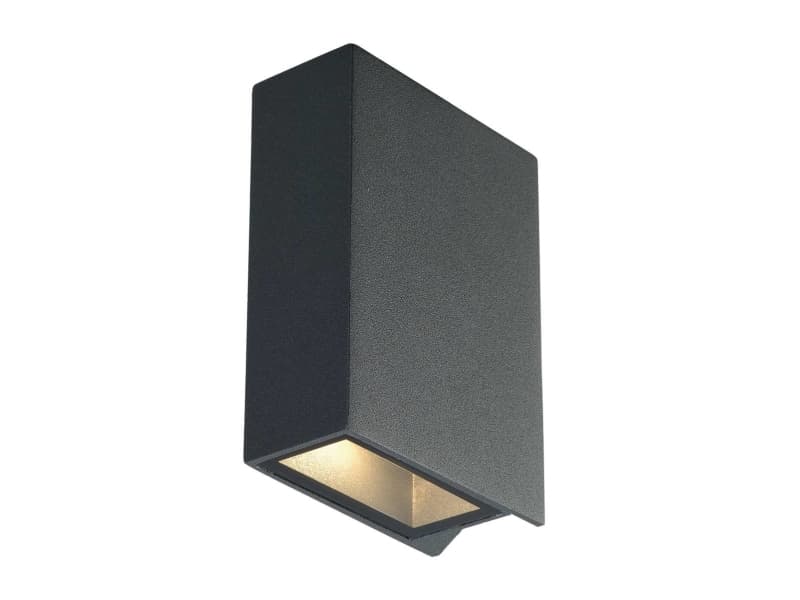 SLV 232475, 2 lampor, 3000 K, IP44, Antracit