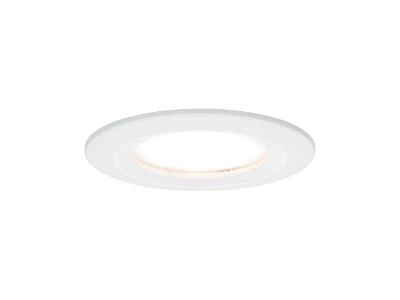 Paulmann 938.70, Nedtryckbar spotlight, 1 lampor, LED, 2700 K, 425 LM, Vit