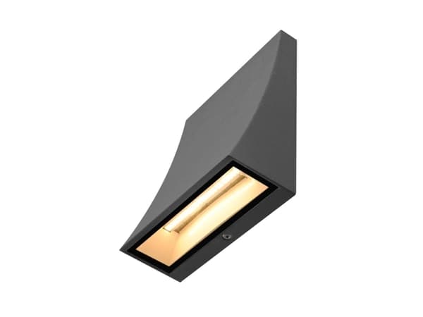 SLV DELWA WIDE LED, Overflatebehandlet, firkant, 3000 K, IP44, Antrasitt
