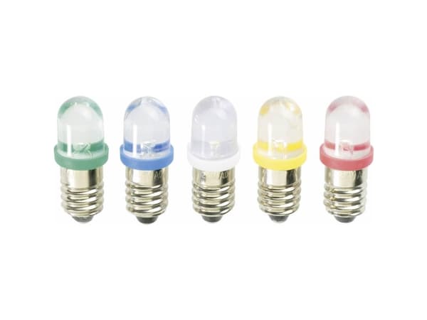 Barthelme 59101211 LED-signallampe Rød E10 12 V/DC, 12 V/AC