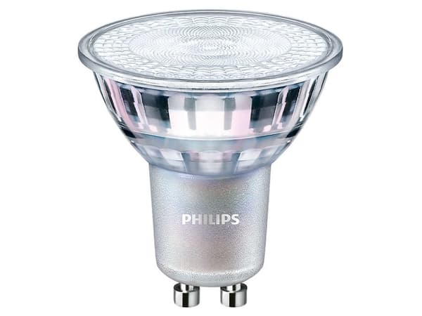 Philips MASTER LEDspot Value - LED-pære for søkelys - GU10 - 3.7 W (ekvivalent 35 W) - klasse A++ - kjølilg hvitt lys - 4000 K