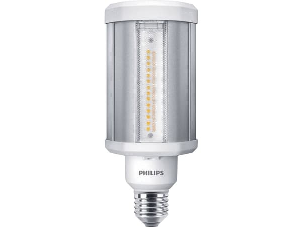 Philips TrueForce Urban LED HPL - LED-lyspære - klar finish - E27 - 21 W (ekvivalent 80 W) - klasse D - kjølilg hvitt lys - 4000 K