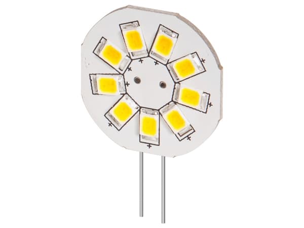 Goobay 30590, 1,5 W, G4, 120 lm, 30000 h, Varmvit