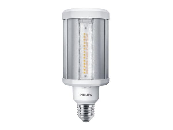 Philips TrueForce Public (Urban/Road - HPL/SON) - LED-lyspære - klar finish - E27 - 28 W (ekvivalent 125 W) - klasse D - kjølilg hvitt lys - 4000 K