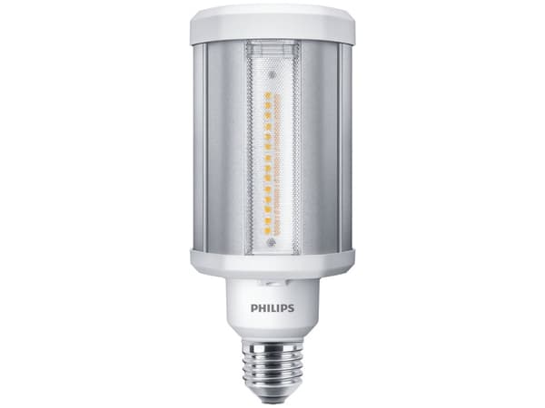 Philips TrueForce Public (Urban/Road - HPL/SON) - LED-lyspære - klar finish - E27 - 28 W (ekvivalent 125 W) - klasse D - kjølilg hvitt lys - 4000 K