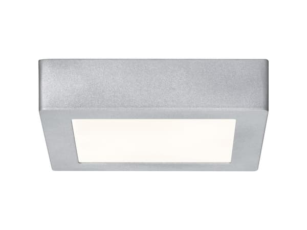 Paulmann 706.48, Overflatebehandlet, firkant, 1 ampuller, 3000 K, Kromfarget
