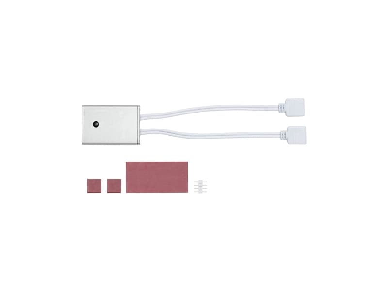 Paulmann 709.15, Belysning, anslutningsdon, Silver, Plast, Universal, IP20, III