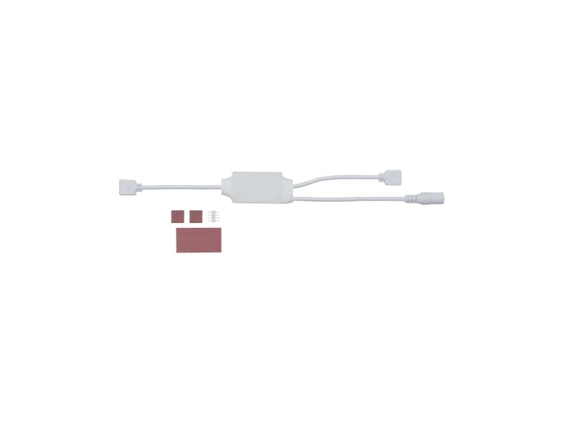 Paulmann 709.12, Belysning, anslutningsdon, Vit, Plast, Universal, IP20, III