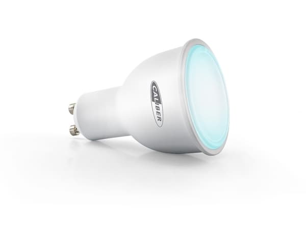 Caliber HWL5201, 4 W, GU10, 25000 timer, Hvit