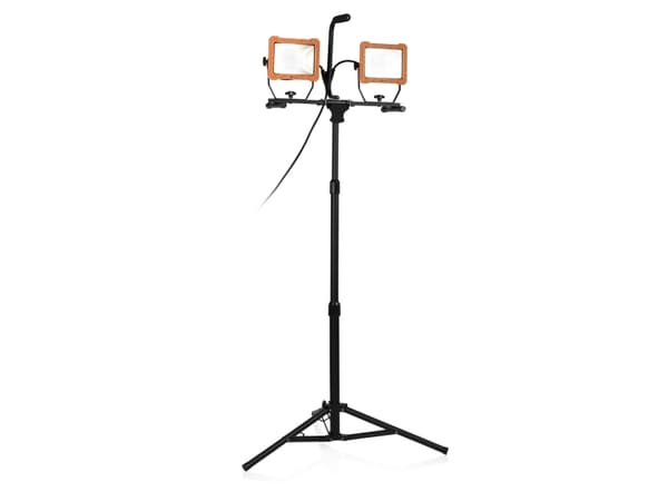 LED arbeidslampe stativ 2 x 30W