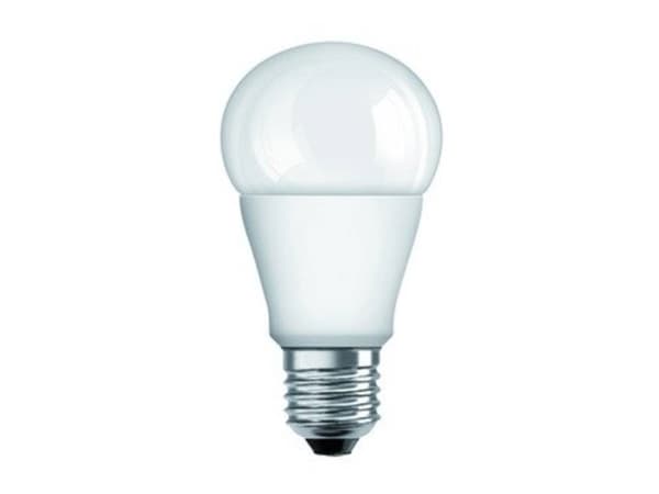 OSRAM VALUE - LED-glödlampa - form: A55 - glaserad finish - E27 - 4.9 W (motsvarande 40 W) - klass F - varmt vitt ljus - 2700 K