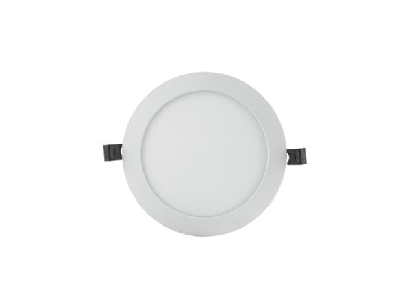LEDVANCE DL SLIM ALU DN 180 17 W 4000 K WT, 1 ampuller, 4000 K, 1400 lm, IP20, Hvit